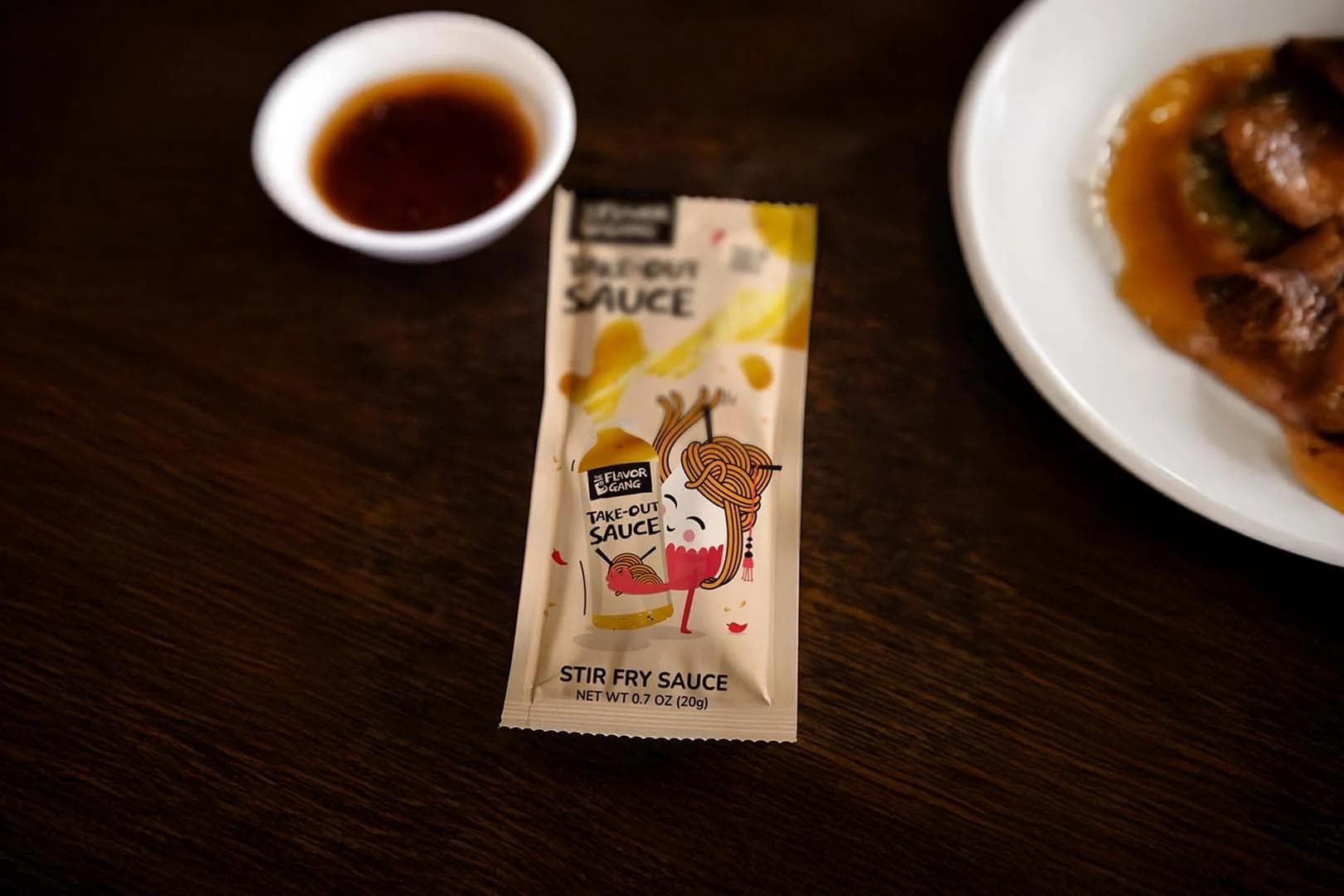Flavor Gang puts its delicious low-calorie sauce into pocket-sized packets
